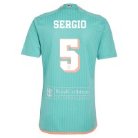 Dres Inter Miami Sergio Busquets #5 Tretina 2024-25 Krátky Rukáv